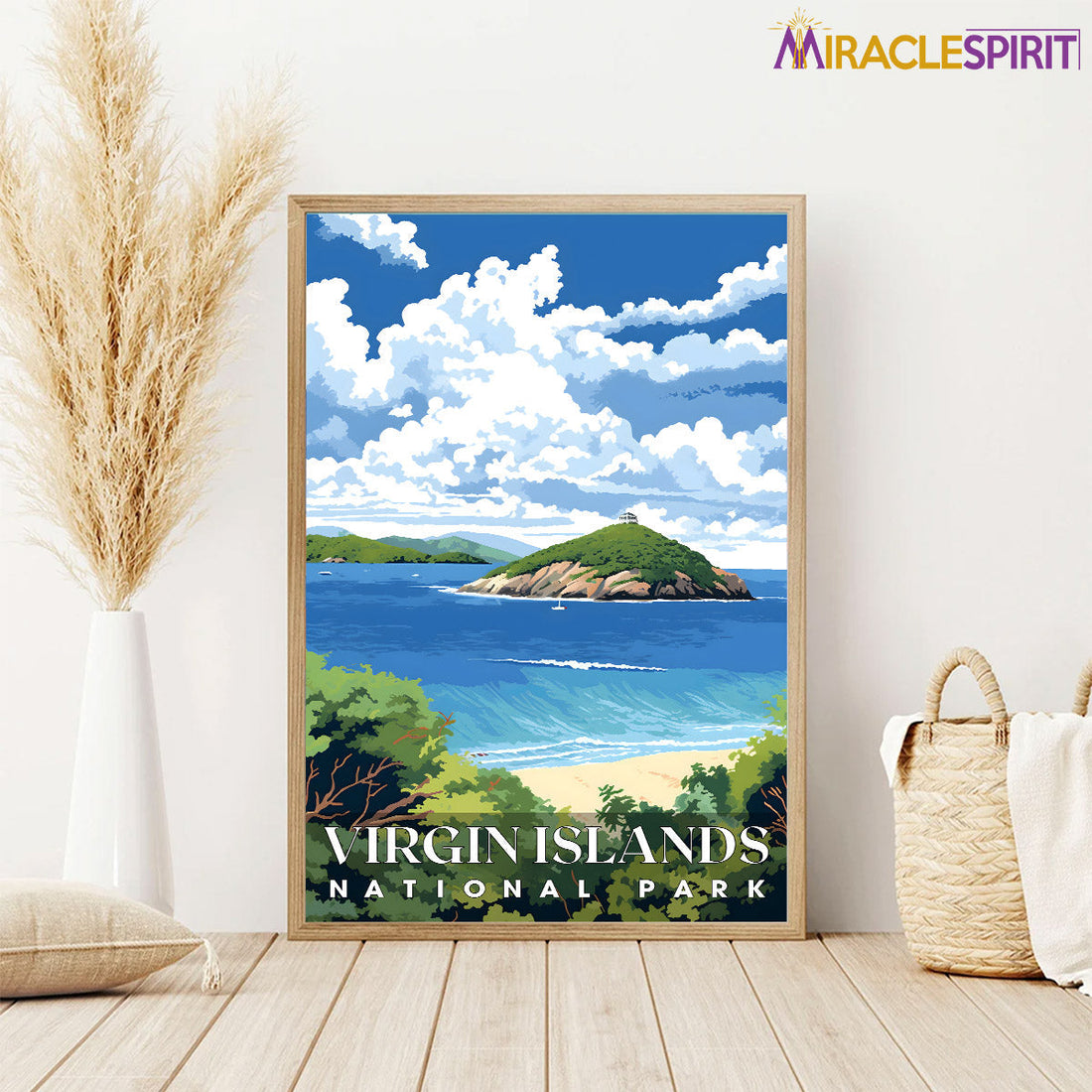 Virgin Islands National Park, National Parks Wall Poster