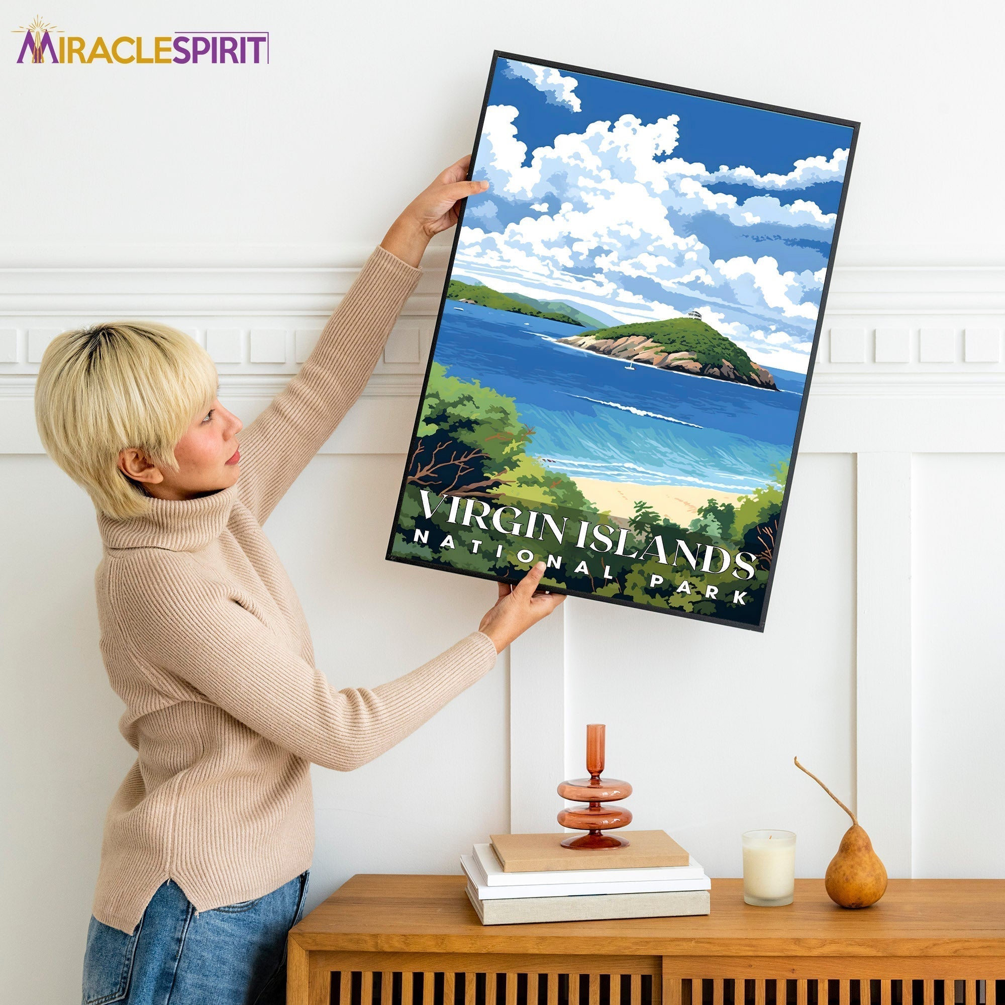 Virgin Islands National Park, National Parks Wall Poster