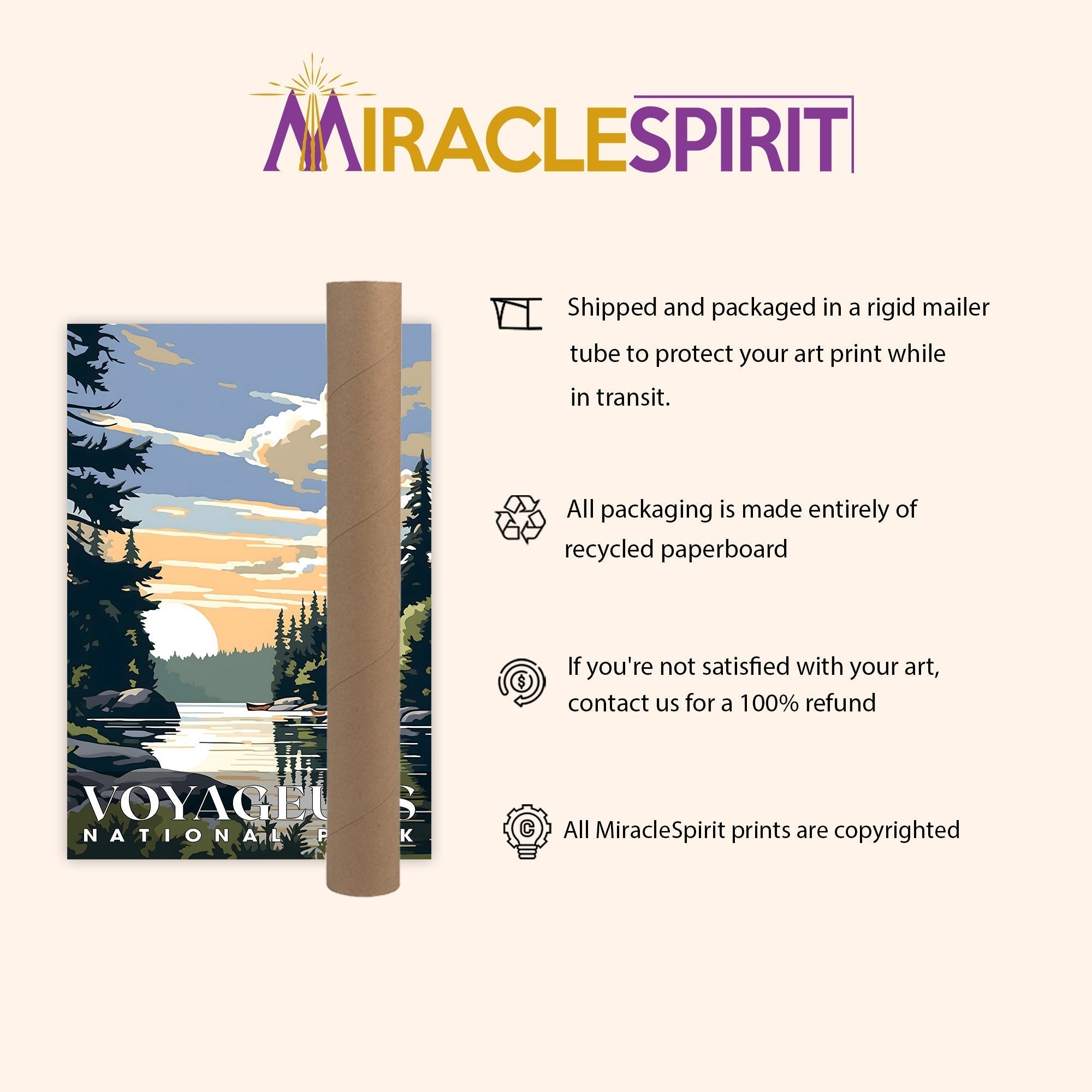 Voyageurs National Park, National Parks Wall Poster
