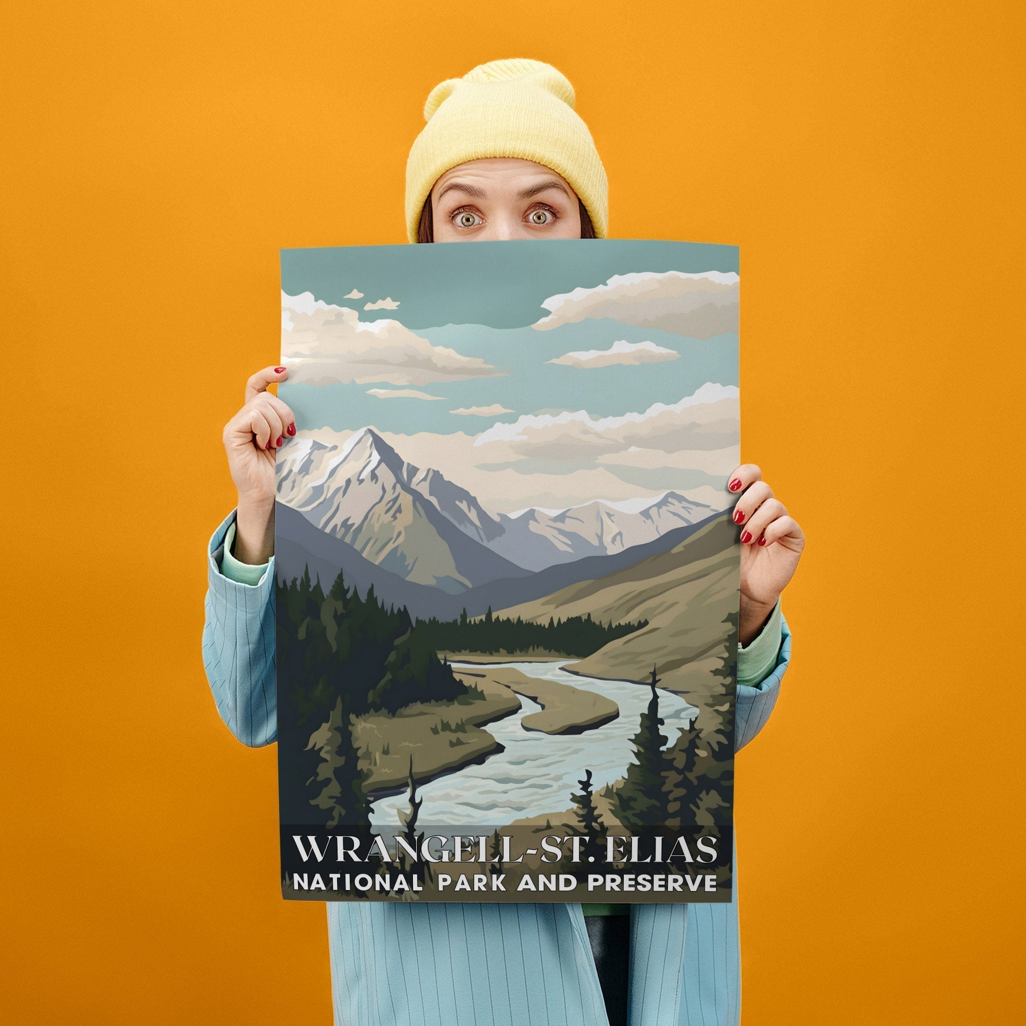 Wrangell-St Elias National Park, National Parks Wall Poster