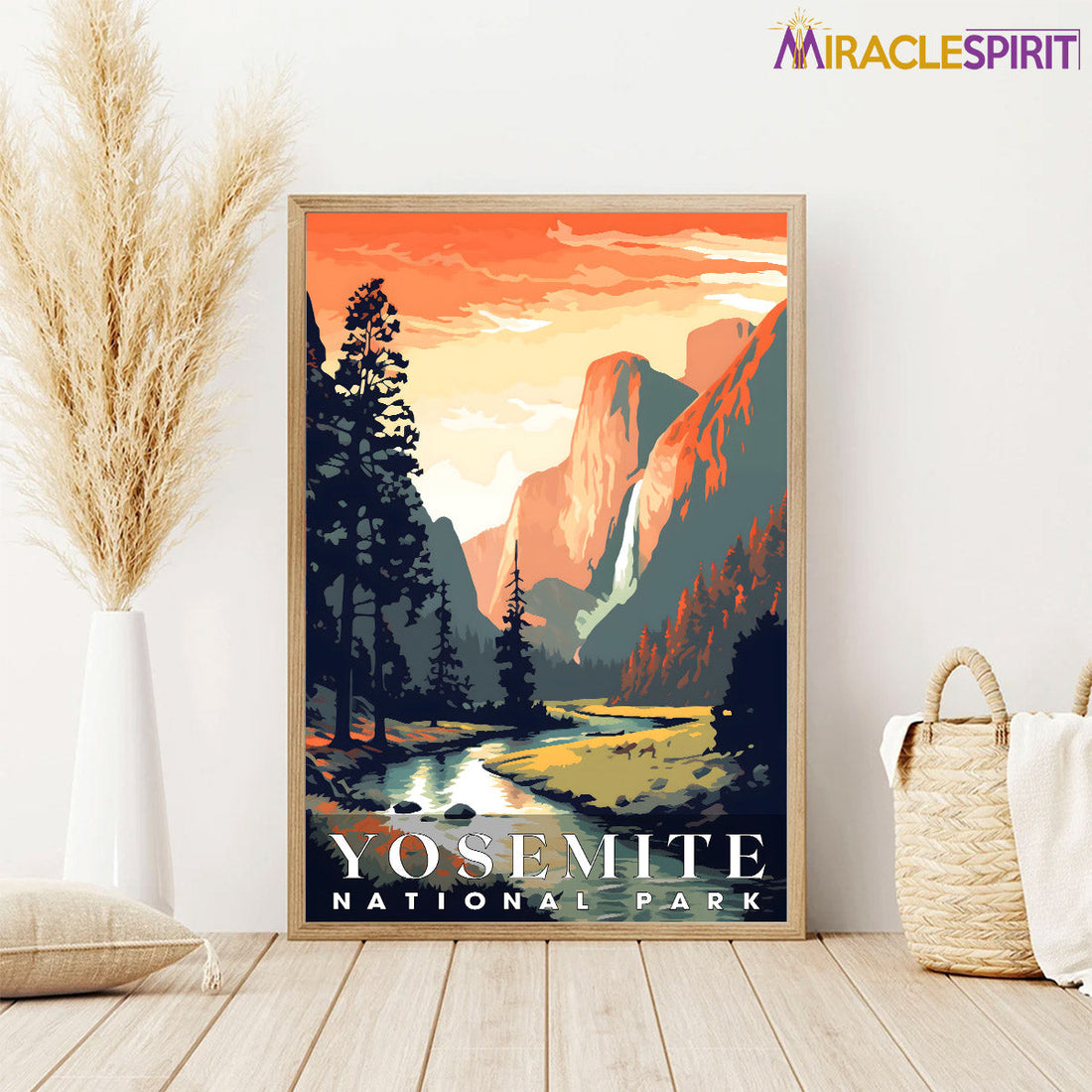 Yosemite national park, National Parks Wall Poster
