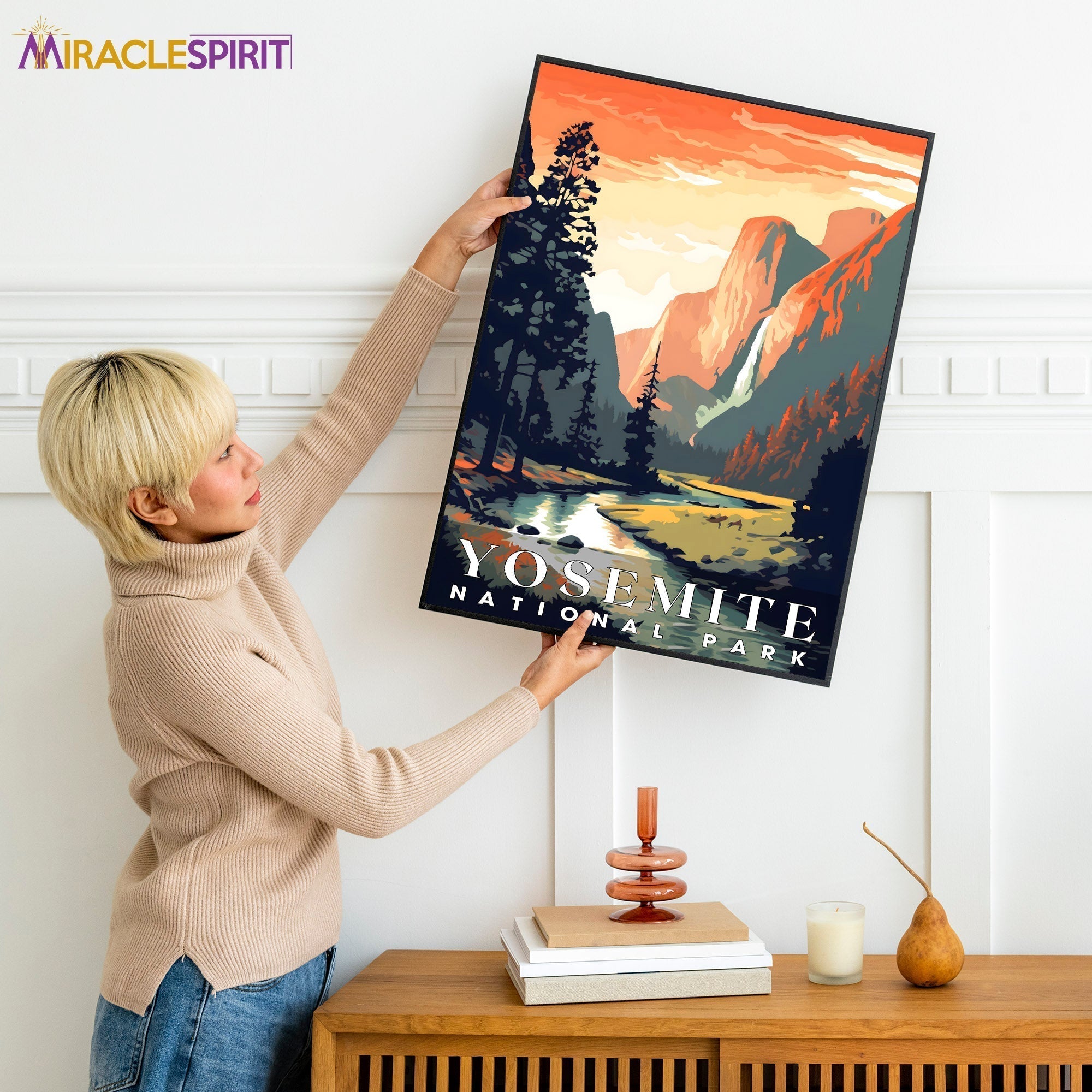 Yosemite national park, National Parks Wall Poster