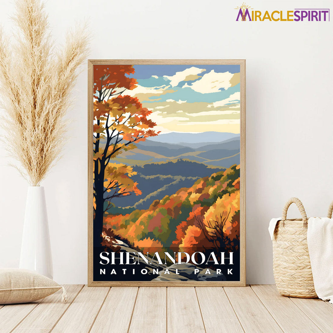shenandoah National Park, National Parks Wall Poster