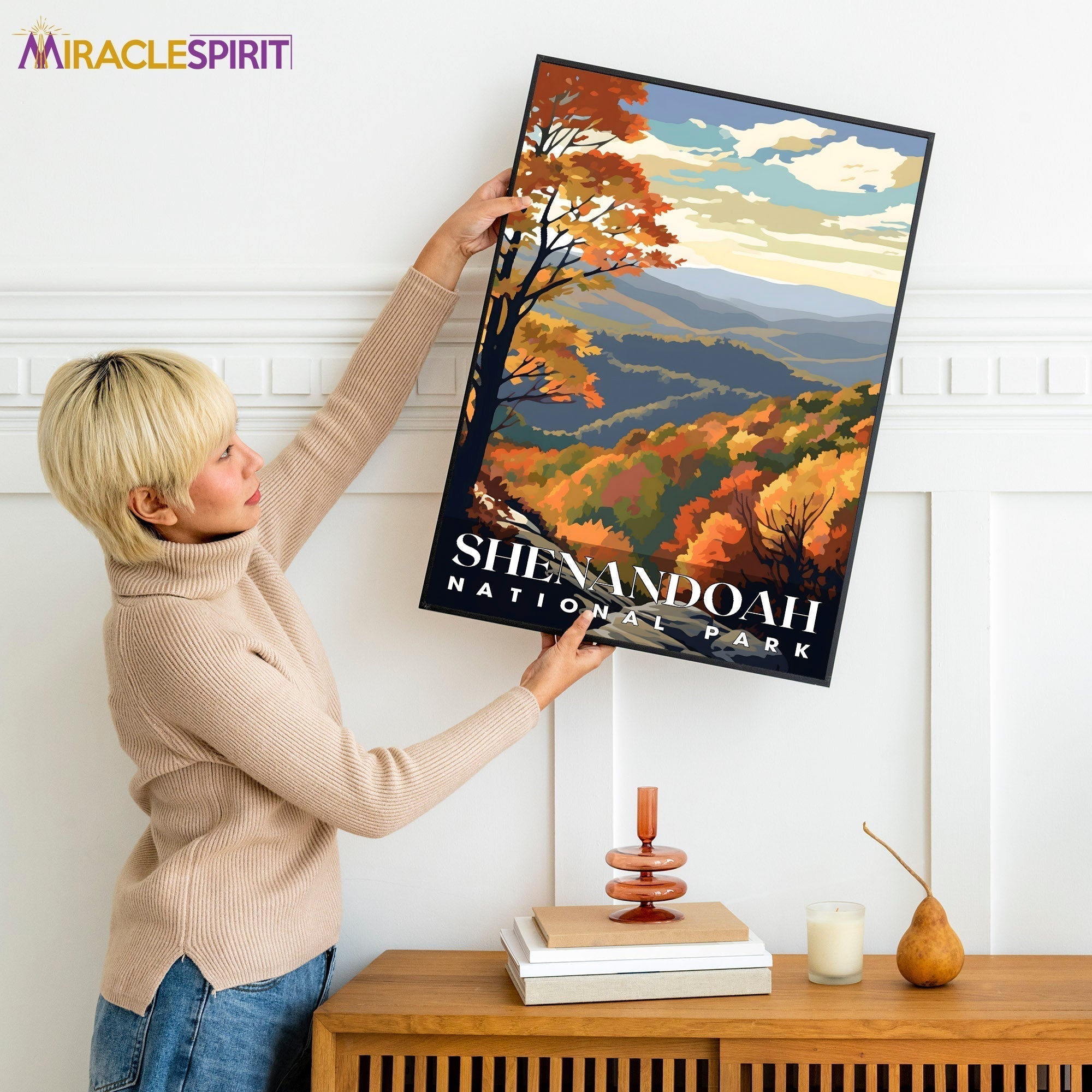 shenandoah National Park, National Parks Wall Poster
